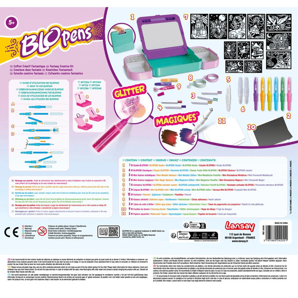 Coffret créatif fantastique Blopens