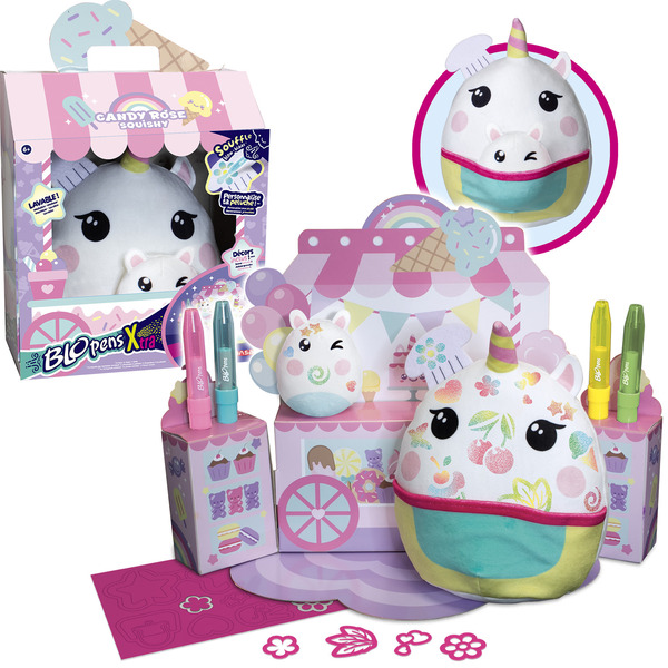 Blopens Xtra - Licorne Candy rose Squishy