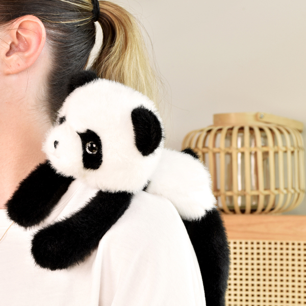Podcoll - Peluche Panda magnétique - 30 cm 