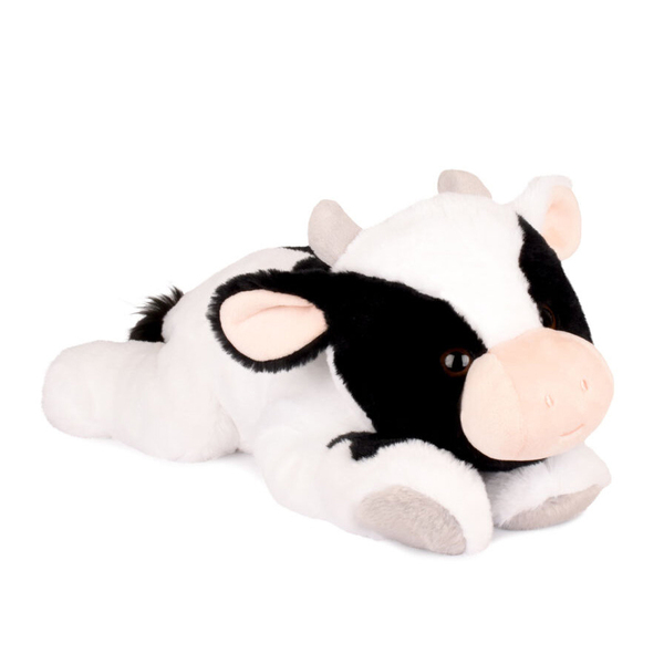 Les Allongés Stretch - Peluche Vache - 40 cm