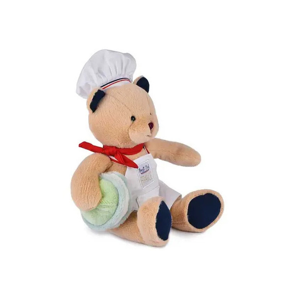 Peluche Ours Chef Macaron 