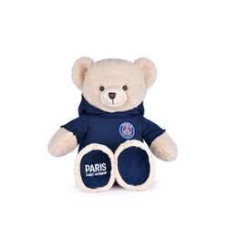 Peluche Ours PSG à Capuche  – 35 cm