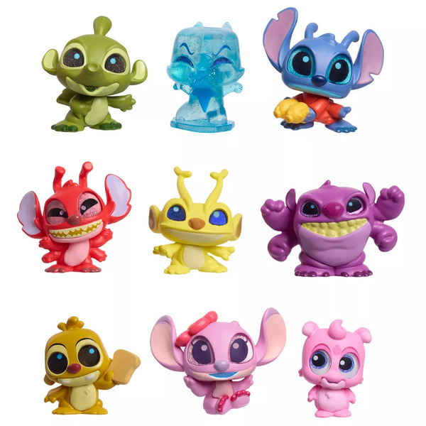 Coffret 9 figurines Disney Doorables Stitch