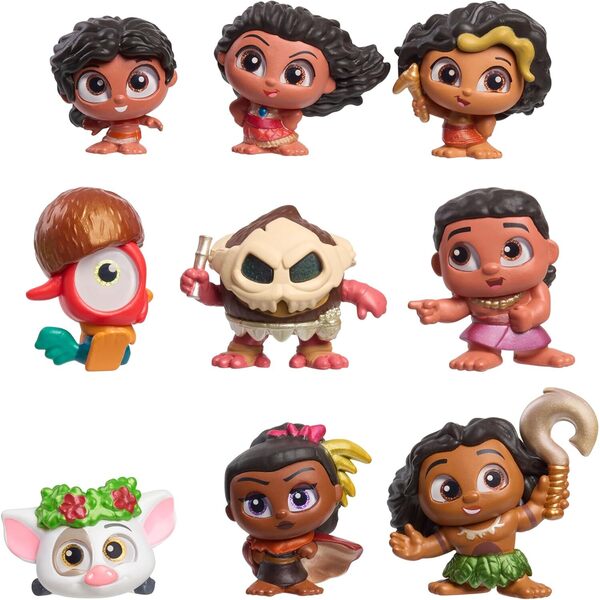 Coffret 9 figurines Disney Doorables Vaiana 2