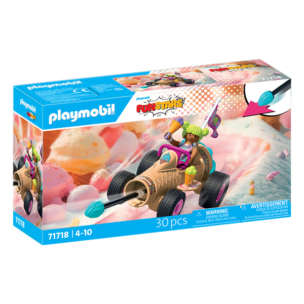  71718 - Playmobil Funstars - Kart cornet de glace