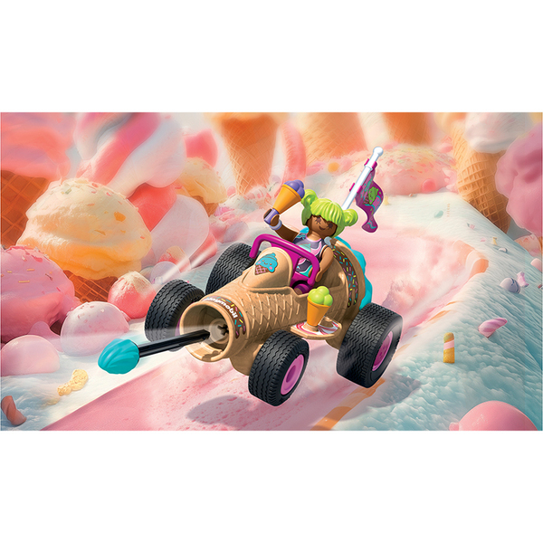  71718 - Playmobil Funstars - Kart cornet de glace