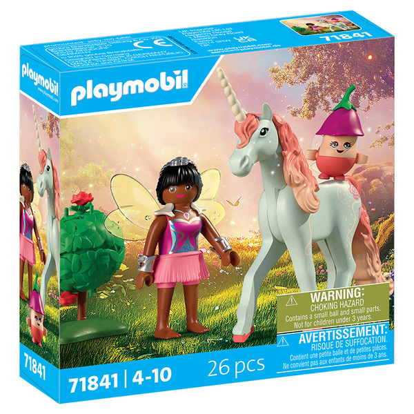 71841 - PLAYMOBIL - Licorne ciel rose avec fée