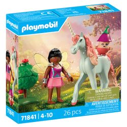 71841 - PLAYMOBIL - Licorne ciel rose avec fée