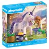 71843 - PLAYMOBIL - Licorne Lavande porte-bonheur avec fée