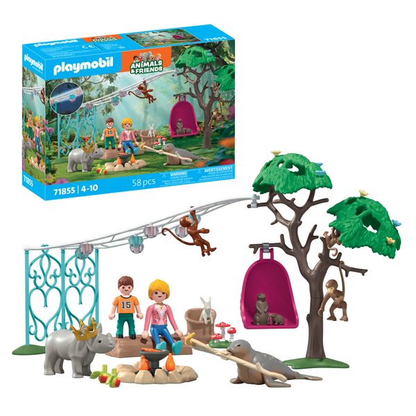 71855 - PLAYMOBIL - Fête d anniversaire dans le jardin