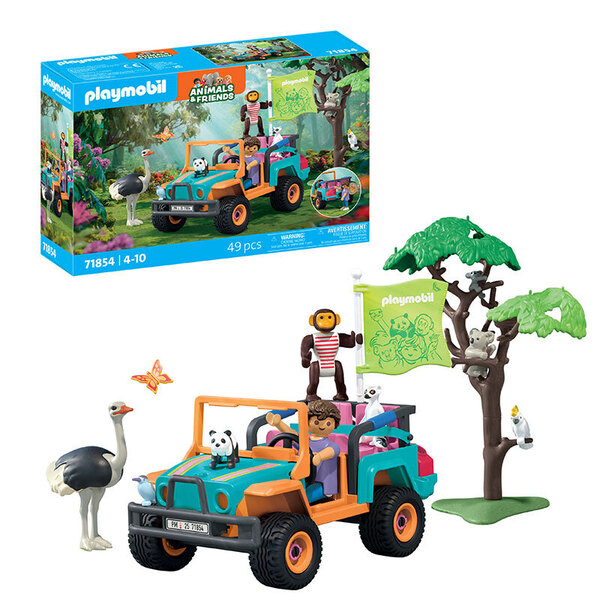 71854 - PLAYMOBIL - Promenade en Tout-Terrain coloré