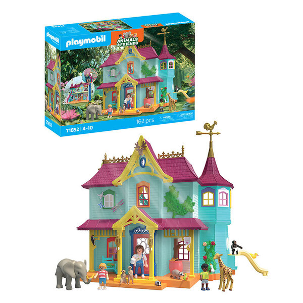71852 - Playmobil Animals & Friends - Manoir Coloré des Animaux
