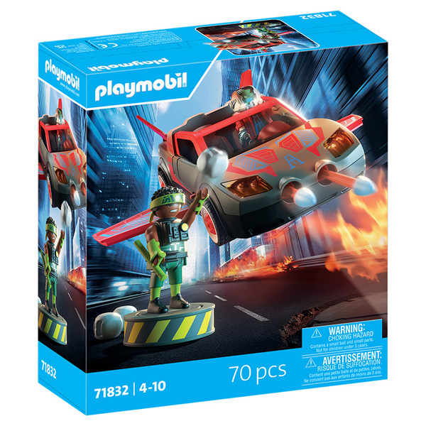 71832 - PLAYMOBIL - Véhicule multifonction de super-héros
