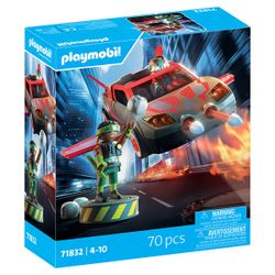 71832 - PLAYMOBIL - Véhicule multifonction de super-héros