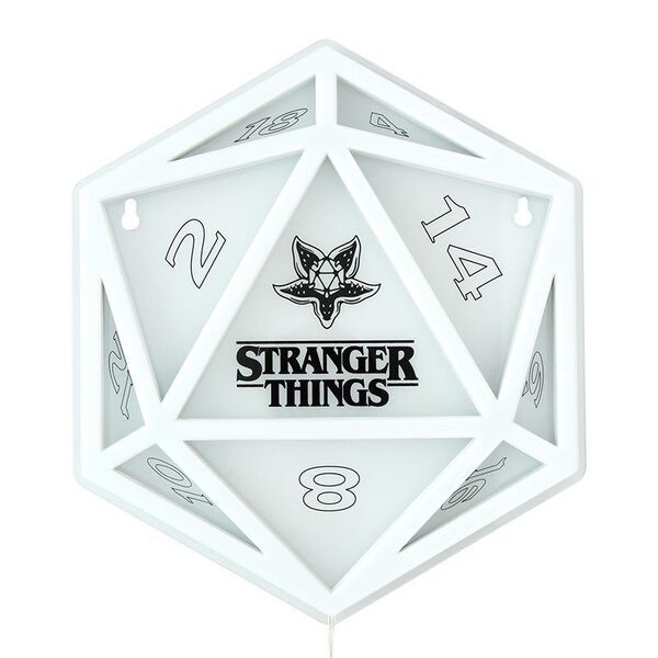 Lampe néon LED D20 - Stranger Things