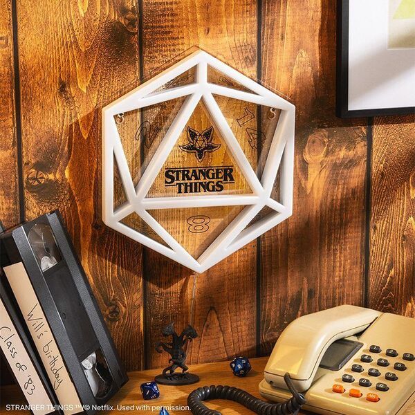 Lampe néon LED D20 - Stranger Things