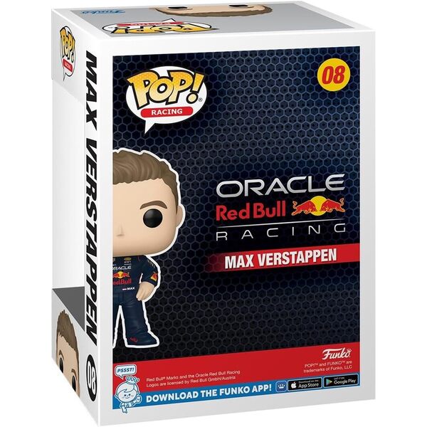 Figurine Max Verstappen - Funko Pop n°08