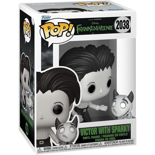 Figurine Victor avec Sparky - Funko Pop n°2038 Disney