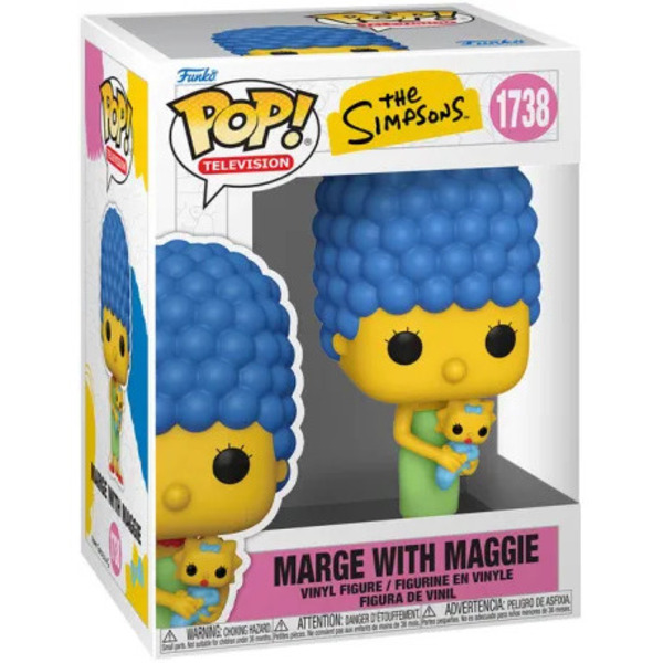 Figurine Marge avec Maggie Les Simpsons - Funko Pop n°1738