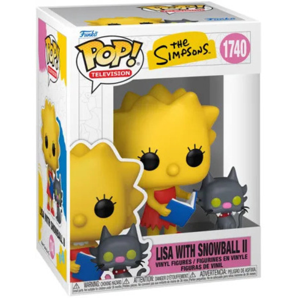 Figurine Lisa avec boule de neige II Les Simpsons - Funko Pop n°1740