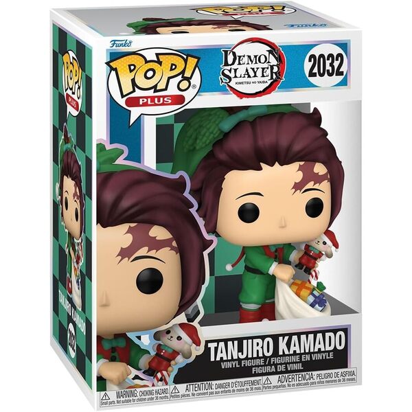 Figurine Tanjiro Kamado Noël - Demon Slayer - Funko Pop! n°2032