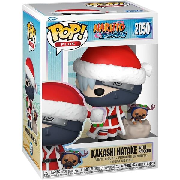 Figurine Kakashi Hatake Noël - Naruto - Funko Pop! n°2050
