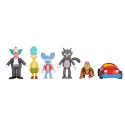 Coffret de 6 figurines Les Simpsons