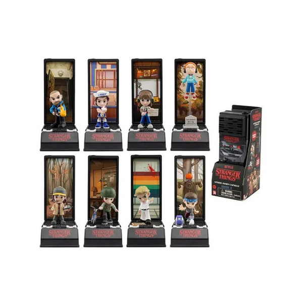 Capsule talkie walkie avec figurine - Stranger Things série 3 13cm