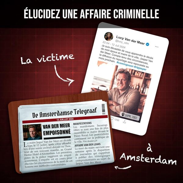 Dossiers Criminels Pocket - Qui A Tué Jasper Van Der Meer ?