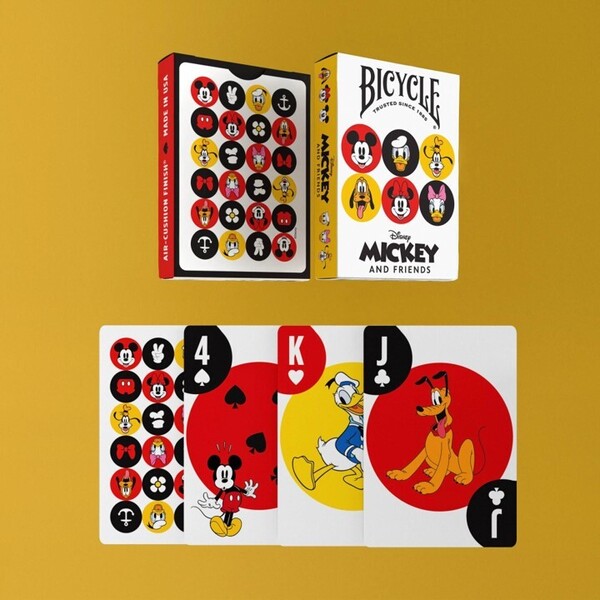 Jeu de cartes Bicycle Mickey et ses amis