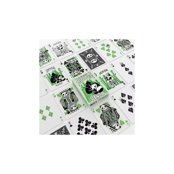 Jeu de 54 cartes Bicycle Panda