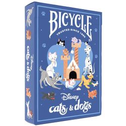 Jeu de cartes Bicycle Disney Cats & Dogs