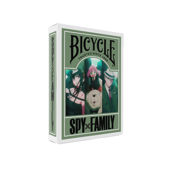 Jeu de 54 cartes Bicycle Spy x Family