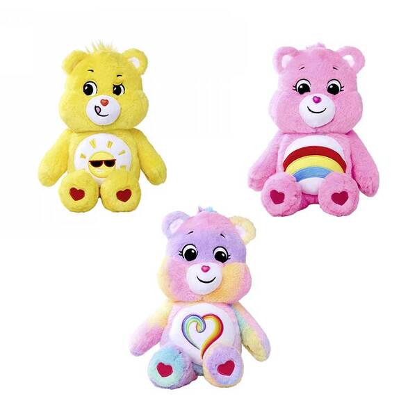 Peluche Bisounours 35cm (modèle aléatoire)