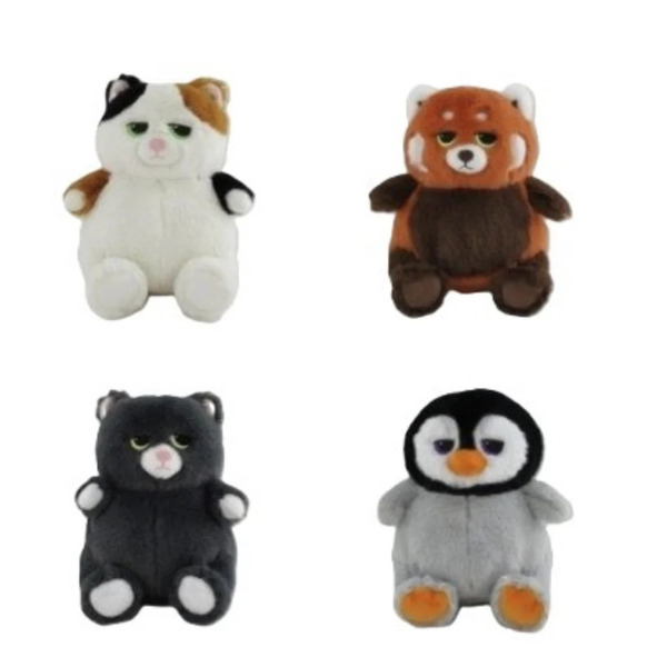Peluche animal kawaii 20cm (modèle aléatoire)