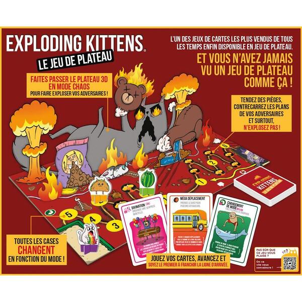 Exploding Kittens : Le Jeu De Plateau