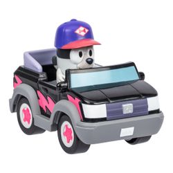 Véhicule et figurine Bluey (modèle aléatoire)