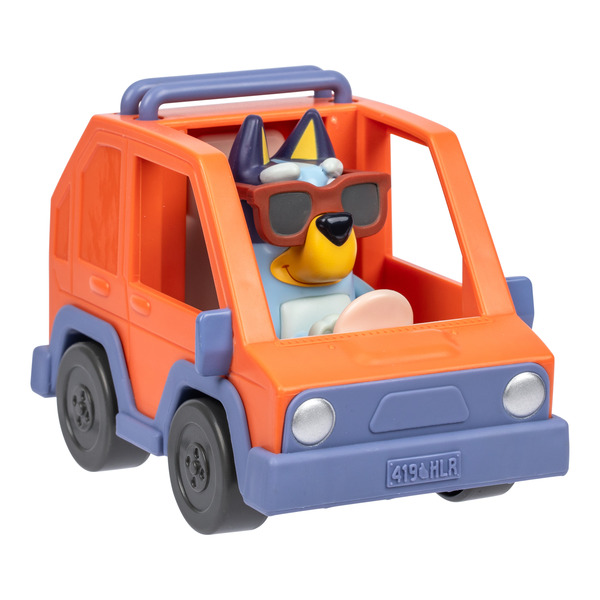 Véhicule et figurine Bluey (modèle aléatoire)