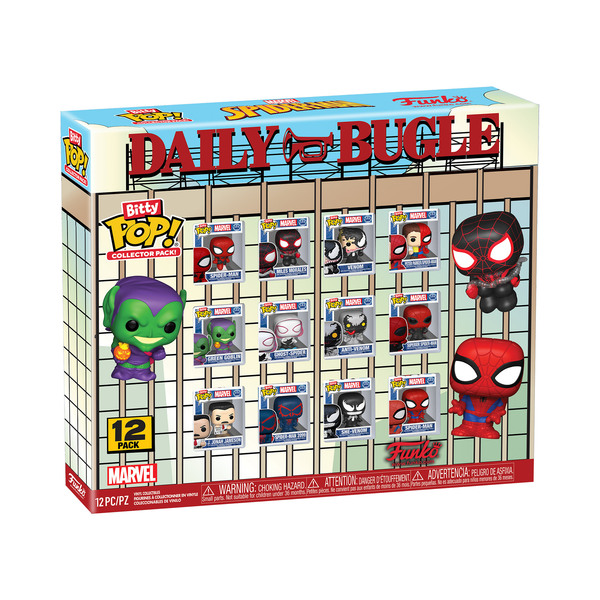 Coffret collector 12 mini figurines Bitty Pop! Spider-Man 