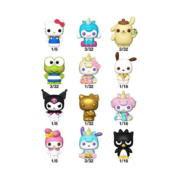 Figurine Bitty Pop! Hello Kitty and friends x1 (modèle aléatoire)