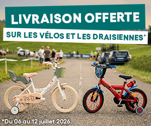Livraison offerte vélos et draisiennes