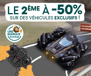Véhicules et circuits : le 2ème à -50%