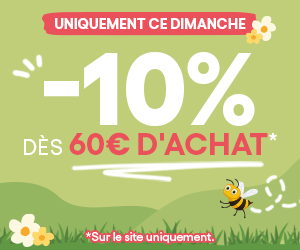 -10% dès 60€ d'achat