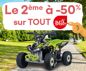 Sun&Sport : 2ème à -50%