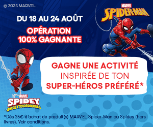 Jeu Concours Disney Marvel Spider Man/Spidey