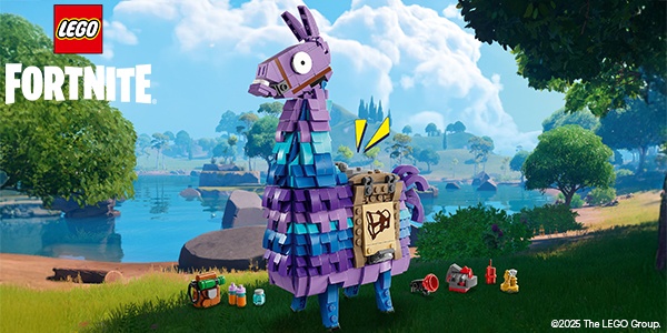 Lego Lama de ravitaillement Fortnite