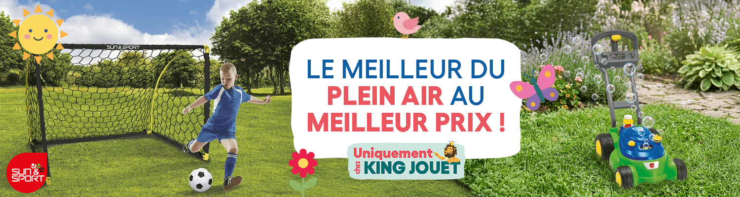 UNIQUEMENT CHEZ KING JOUET - MARQUE SUN & SPORT
 : Le meilleur du plein air au meilleur prix. 