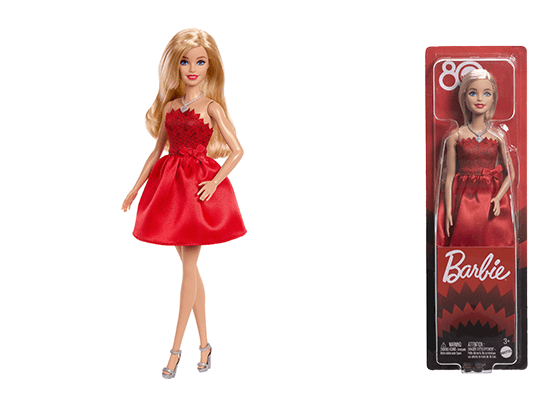 Barbie Fashionista Ruby 80 ans Mattel