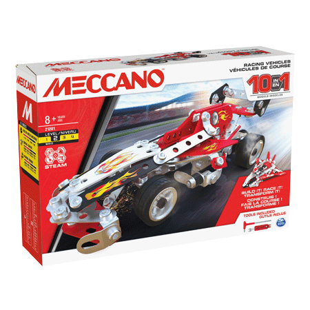 Meccano - Voiture de course 10 modèles