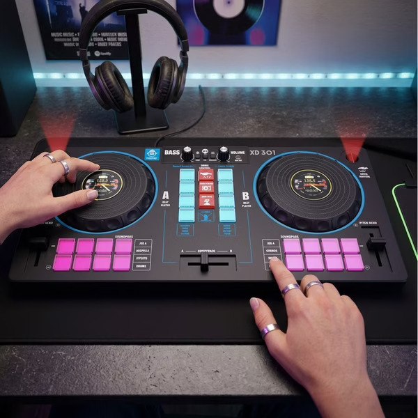 Table de mixage pro DJ Party Mix - 14 en 1